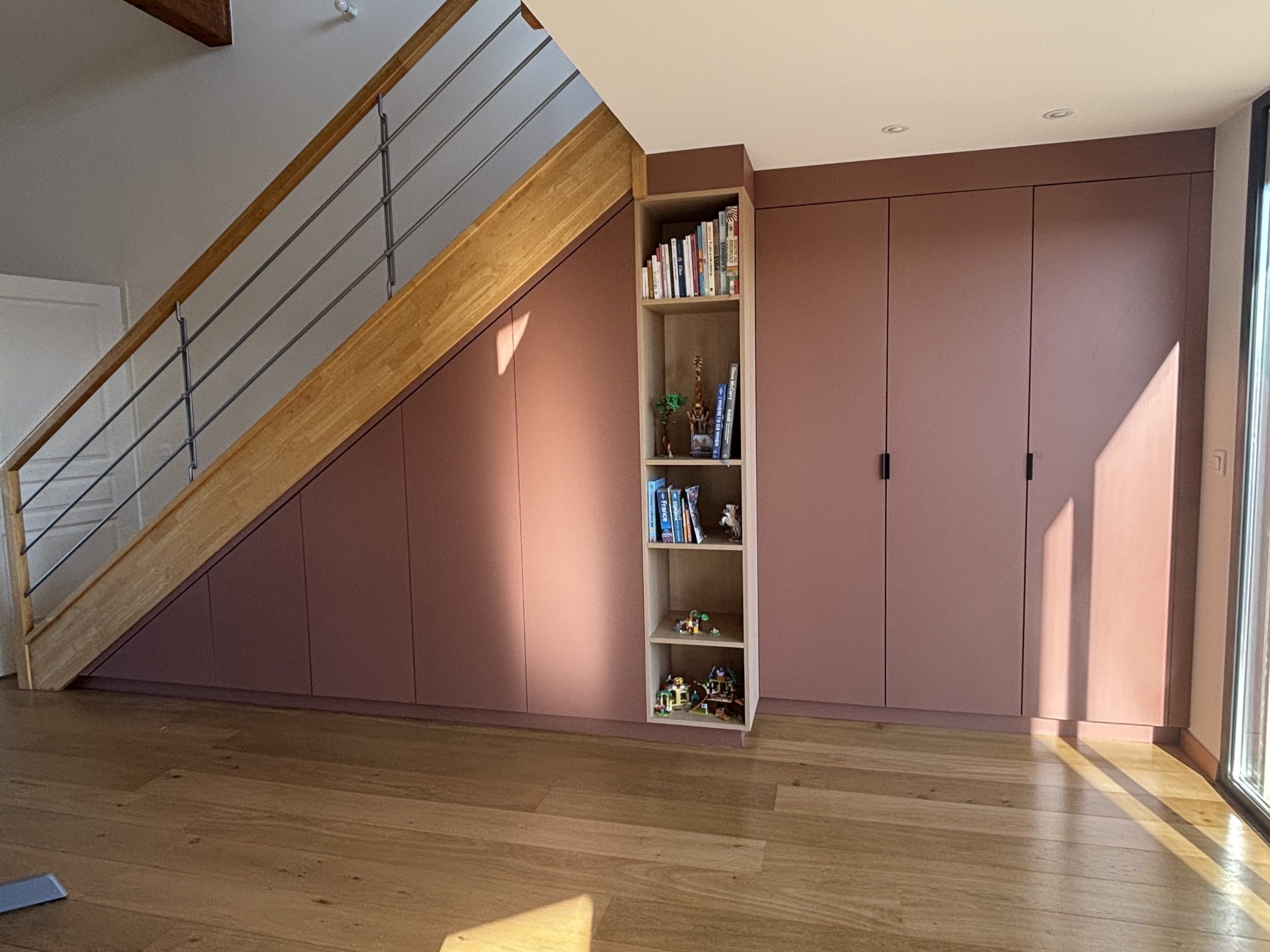 Projet Meuble sous escalier 1